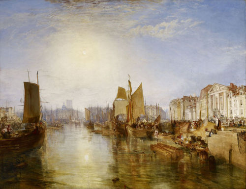 The Harbour of Dieppe, J.M.W. Turner, ca. 1826
