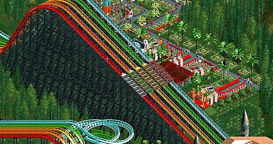chewbacca:RollerCoaster Tycoon 2 — (2002)