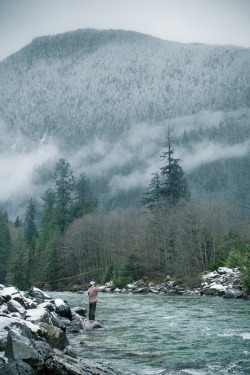 man-and-camera:  Fly Fishing off the Coquihalla