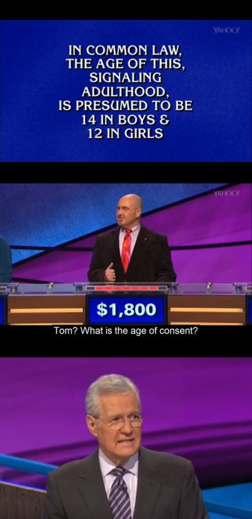 crimsonsag:  fukthisurl:  His face. I’m dead  Is this How To Catch a Predator or Jeopardy 