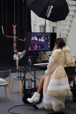 kendall-kyliee:  Kendall Behind the Scenes for the Fendi ‘Arty Puppets’ Fall/Winner 2015-16 Campaign (Part 7)