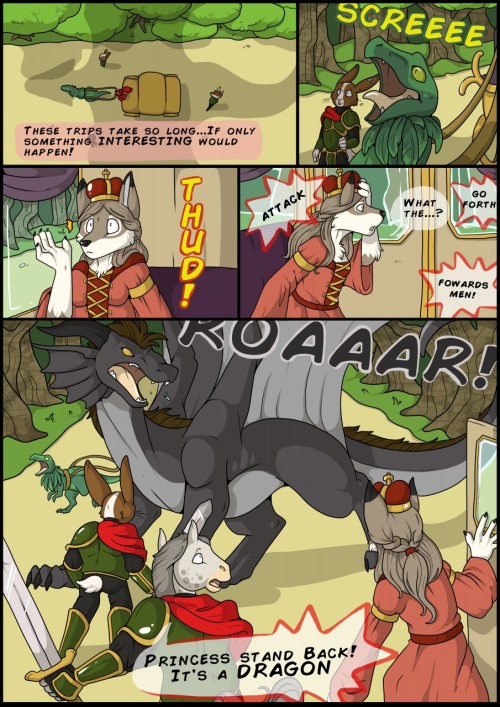 furryyiffpictures:  Have a late night comic while I work   -Luna