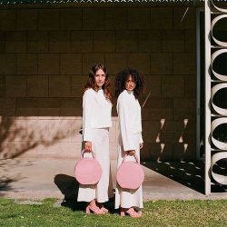 blackishbluish:  “👛 👡@futurprimitif and I for @mansurgavriel 👯📸 @tanyaposternak @zposternak” by @bigsecret on Instagram http://ift.tt/1Qvg3B6