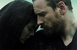 jessicahastain:Michael Fassbender and Marion Cotillard as Macbeth and Lady Macbeth in Macbeth (2015)