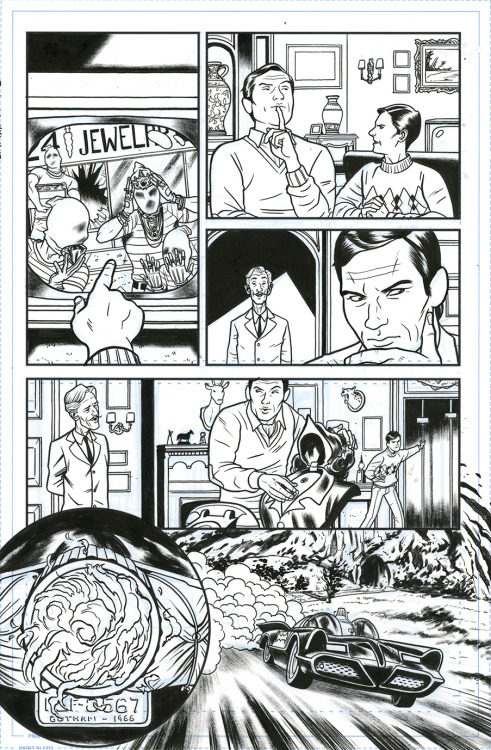 Holy release date, Batman!Tomorrow my issue (#3) of Batman &lsquo;66 hits the stands! Above is a loo