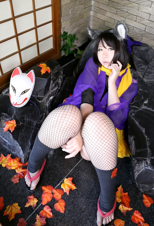 Cute Cosplay Girl Higurashi Rin (Kitsune-Chan) 1-40