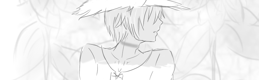   ただいま  headcanon: Shion was the one who was planting the sunflowers till