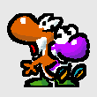 suppermariobroth:  Animations of Yoshis being cursed from the intro of Yoshi’s Story.