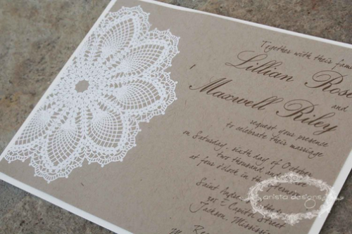 The Lillian collection by Anista Designs
