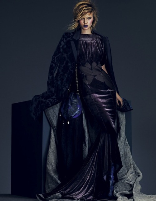 designerleather:  Josephine Skriver for “How to Spend It” 