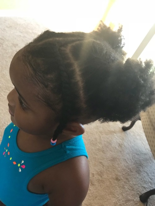 Toddler hair. Simplicity