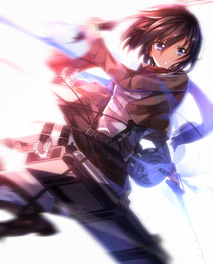 Anime Pop Heart 刃天 ミカサ Mikasa Attack On Titan