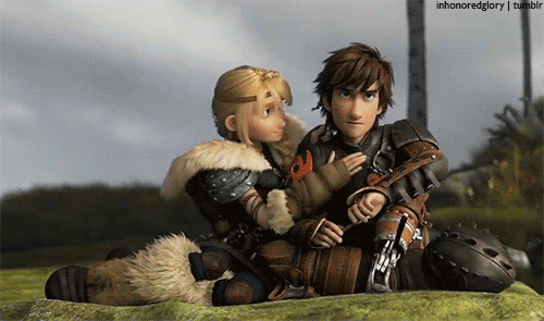 inhonoredglory:  How to Train Your Dragon 2 trailer (x)  This scene just made me a puddle inside. They are so loving and tender and close, and sincere. He’s so serious and mature and she’s just supporting him through whatever hardship is happening