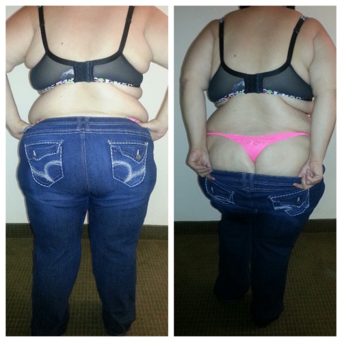 damnthosehips:  Undressing…  that pink thong is on point;-)