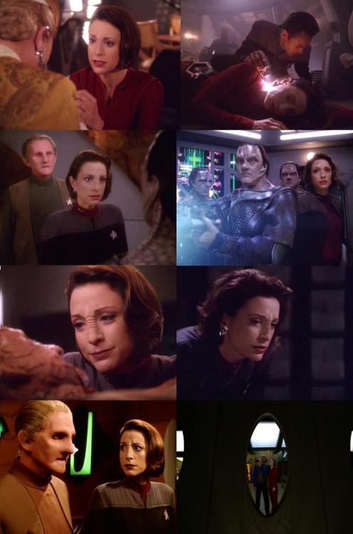 solo-by-choice:Colonel Kira + season 7The Prophets have a plan for us. It’s not always easy to see w