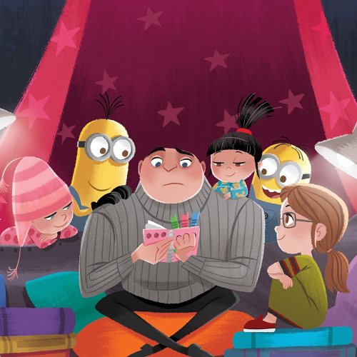 A piece from the Despicable Me Little Golden Book that I got to illustrate last year#despicableme #l