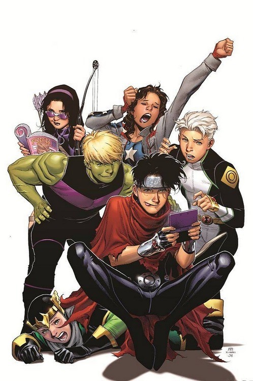 Yo, Marvel shippers, have you seen Young Avengers?! It baffles me how many people are getting into Marvel and shipping straight men with each other when this exists!