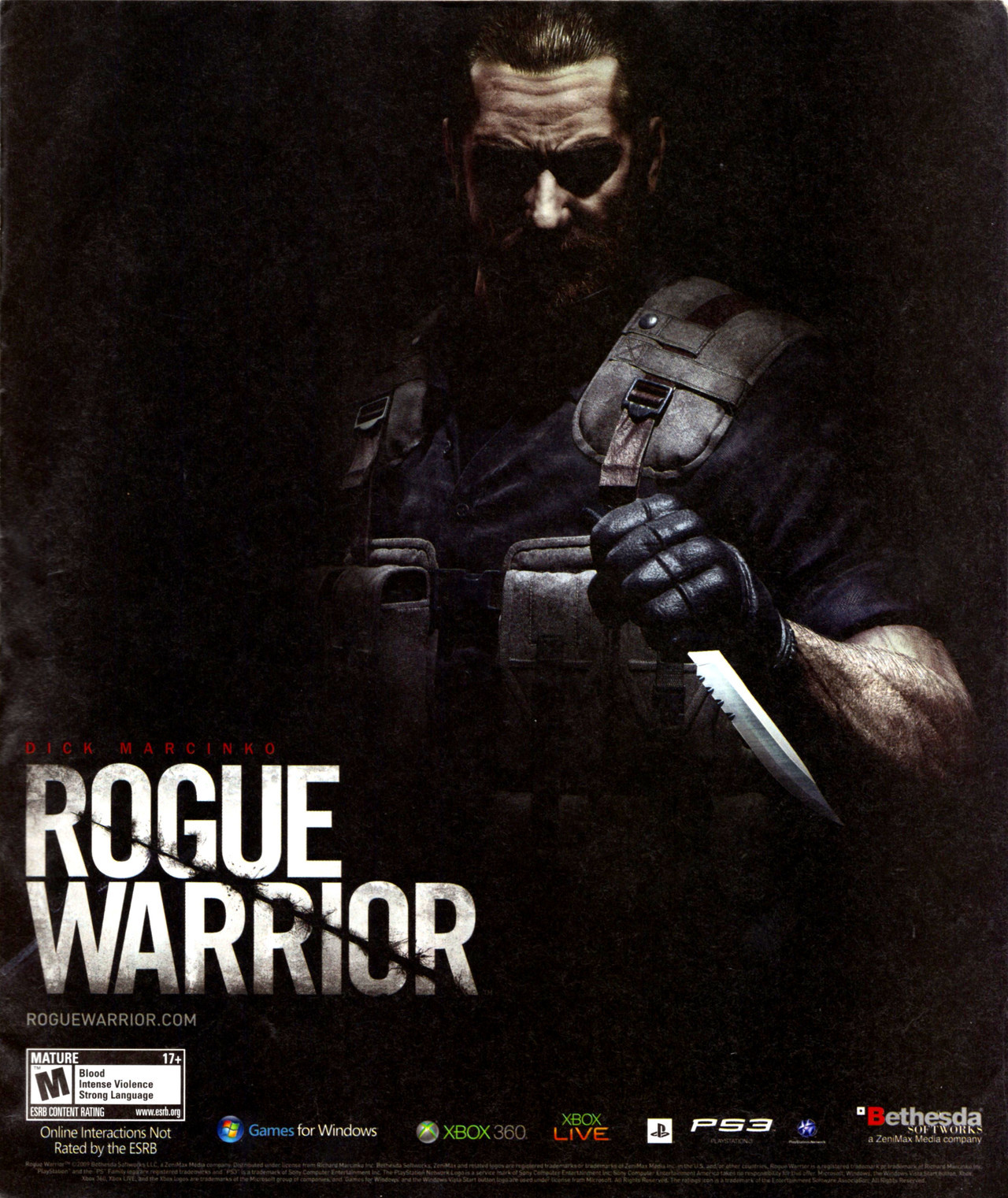 ‘Dick Marcinko: Rogue Warrior’[PC / PS3 / X360] [USA] [MAGAZINE] [2009]
• Game Informer, October 2009 (#198)
• via personal collection