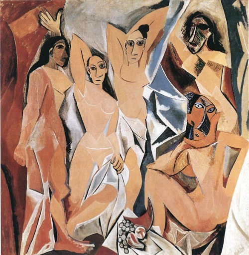 schaumann:Les Demoiselles d’Avignon, 1907Pablo Picasso, Oil on canvas