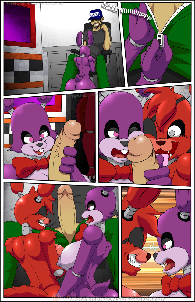 anotheroriginalpornblog:  Part 3/3 of the FNAF comic. Check out my blog for Parts