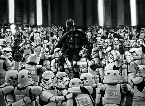 heremydear77: laivaaja: AU, where Darth Vader leads a coup against the Emperor. The successful crew 