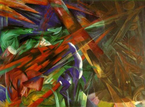 Franz Marc, Fate of the Animals, 1913.
