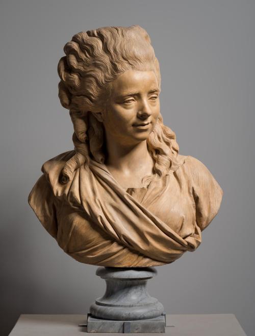 Bust of Madame Sedaine by Augustin Pajou