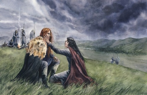 Maedhros And Maglor After Nirnaeth Arnoediad.
