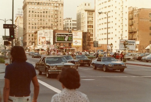 yodaprod: West 6th St & Hill St, Los Angeles in the 70s