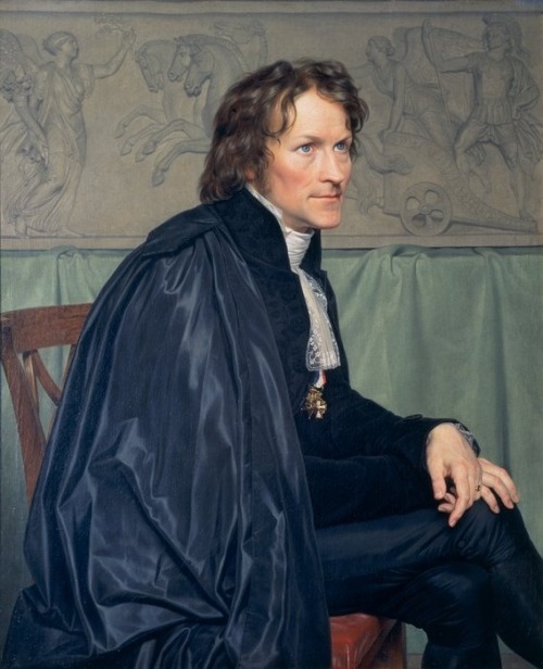 Christian Wilhelm Eckersberg, Portrait of Bertel Thorvaldsen, 1814