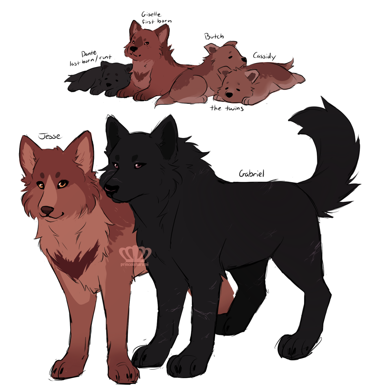 so @steakscissors and i have a mcreyes werewolf au rp and ive been itching to draw