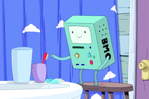 Don’t forget to brush those teeth!