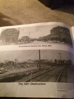 21stcenturytragedy:  &ldquo;I was so traumatized by that riot, I don’t remember much about anything, except my terror. I’ll never forget that. When things began to get really ugly on June 1st, 1921, an aunt of mine took us to Pine Street, where we