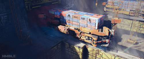 The Superb Digital Science Fiction-themed Creations Of Aleksandr Pronin - Https://www.this-is-cool.co.uk/the-digital-sci-fi-creations-of-aleksandr-pronin/