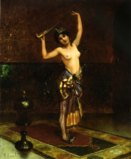 justineportraits: Rudolf Ernst    The Sword Dancer