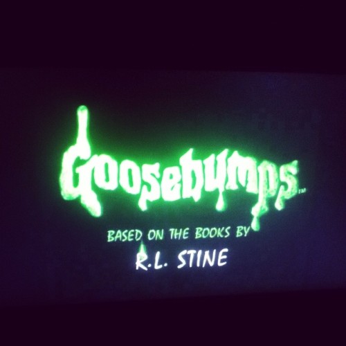 mmmarnee:  Thanks, Netflix! #goosebumps #rlstine #childhood #creepy #netflix #books