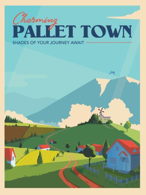 retrogamingblog:Pokemon Kanto Region Tourism Posters made by Tisha Bell