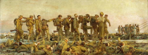 Porn Pics artist-sargent:  Gassed, John Singer Sargenthttps://www.wikiart.org/en/john-singer-sargent/gassed-1918