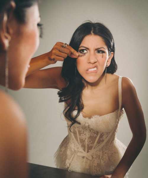 kangofu-cb:claraxbarton:flawlessbeautyqueens:Melissa Fumero and Stephanie Beatriz photographed by Na