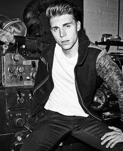 siliconesaline:  Nolan Funk x Flaunt Magazine 
