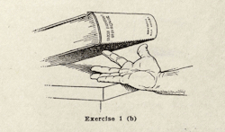 widenerlibrary:  Yesterday we promised you library-appropriate ‘strongman’ exercises. Here’s our favorite: lift a heavy book with just one finger! OK librarians, here’s an easy way to celebrate National Physical Fitness and Sports Month. From: