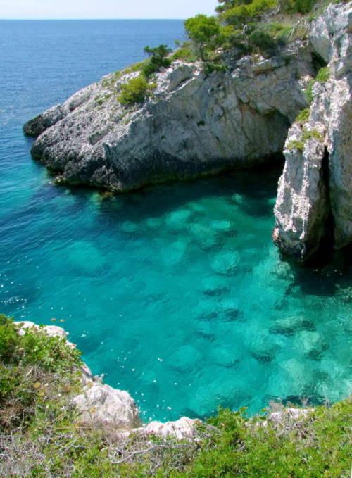 Le Tre Senghe bay in Isole Tremiti, Italy (by niphredil76).