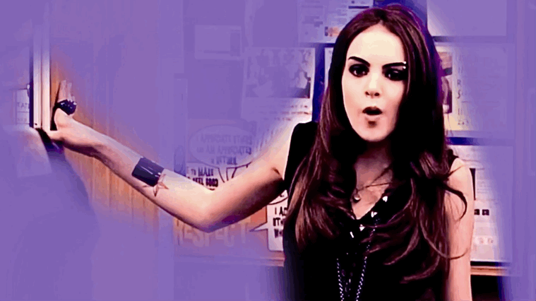 jade west + her tattoo (insp.)