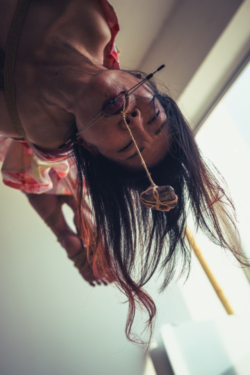 strictly-dirtyvonp: Kinbaku… Extreme session with @ryoukosmkinkPictures by my awesome love @calamity