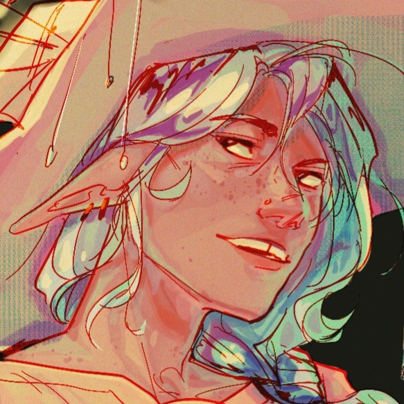 ferretrix:✨🌂📺 (bimonthly taako art) 