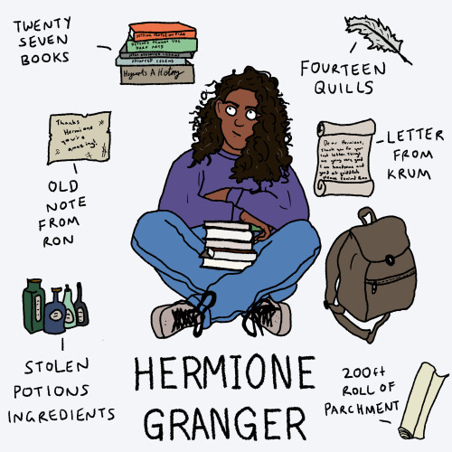 fleamontpotter:My kids and what’s in their bags!