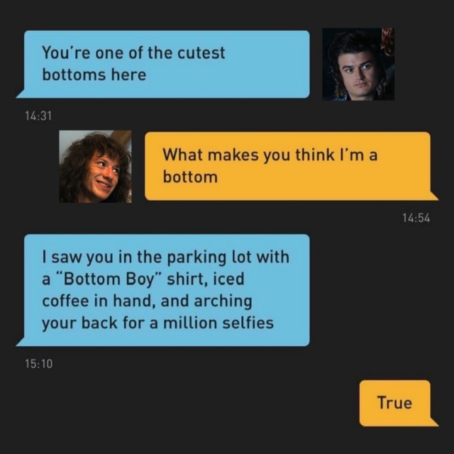#grindr texts on Tumblr