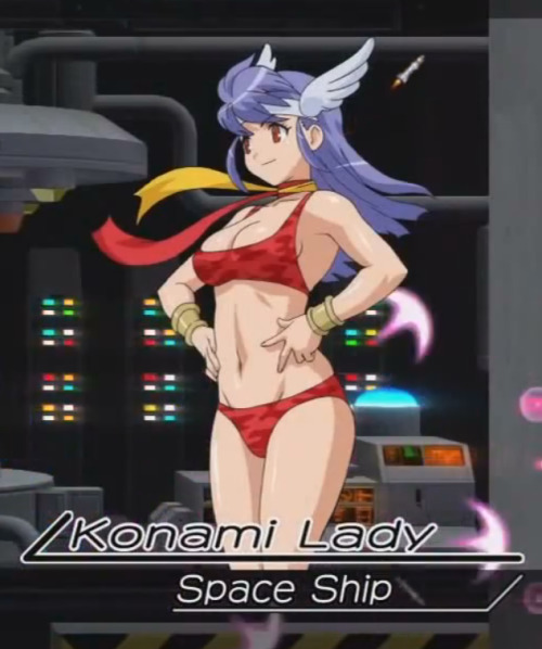 lesserknownwaifus:Konami Lady  < |D’“