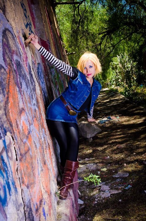 ladies-of-cosplay:RinaMx as Android 18 (Dragon porn pictures
