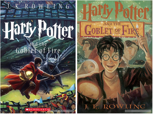 booksbeforebedtime:  buzzfeedgeeky:  The 15th Anniversary Covers of Harry Potter.   I genuinely love both sets of covers! 
